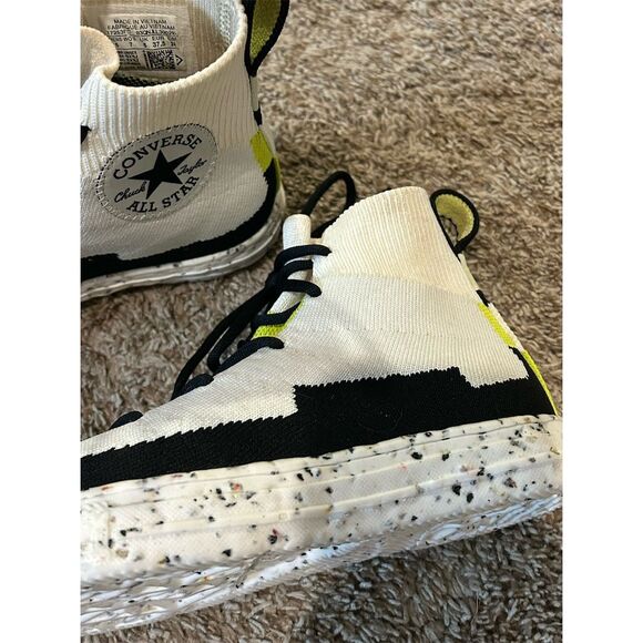 Converse Renew Chuck Taylor All Star High Top Sneakers Ivory Size 5 - Picture 3 of 10